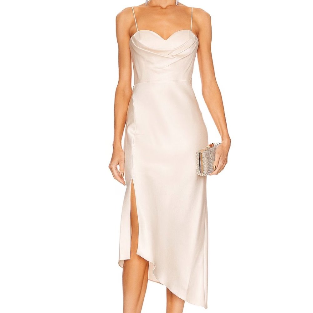 Alice + Olivia Kiyoko Midi Dress